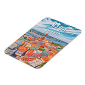Magnet Flexible Riga, joyau de la Baltique (Côté Gauche)