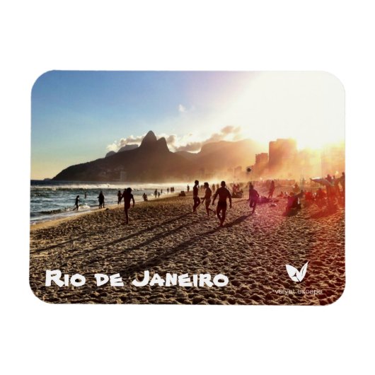 Magnet Flexible Rio de Janeiro - aimant par Velvet Escape (Horizontal)