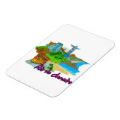 Magnet Flexible Rio De Janeiro - Brésil (Côté Gauche)