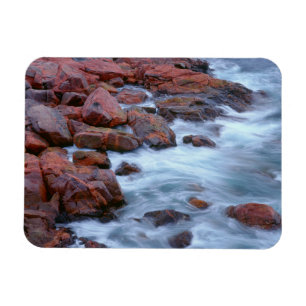Magnet Flexible Rivage rocheux avec de l'eau, Canada