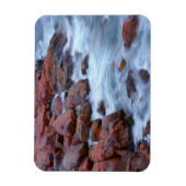 Magnet Flexible Rivage rocheux avec de l'eau, Canada (Vertical)