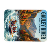 Magnet Flexible Rivière Gauley Virginie-Occidentale (Horizontal)