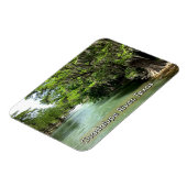 Magnet Flexible Rivière Guadalupe en Gruene, Texas (Côté Gauche)