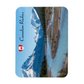 Magnet Flexible Rivière le long de Icefields Parkway Highway 93 -  (Vertical)