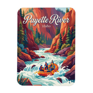 Magnet Flexible Rivière Payette, Idaho, États-Unis