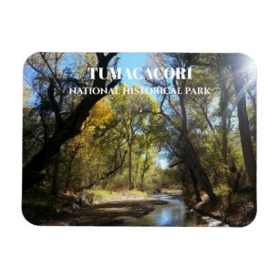 Magnet Flexible Rivière Santa Cruz, sentier Juan Bautista de Anza,