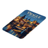 Magnet Flexible Rivière Vltava République tchèque (Côté Gauche)