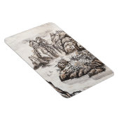 Magnet Flexible Rivière Yangze avec cascade (Côté Droit)
