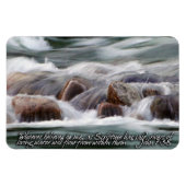 Magnet Flexible Rivières de l'eau vive Inspiration (Horizontal)