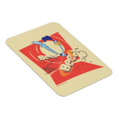 Magnet Flexible ROAD RUNNER™ BEEP BEEP!™ Graphique de coucher de s (Côté Droit)