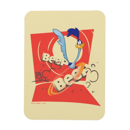 Magnet Flexible ROAD RUNNER™ BEEP BEEP!™ Graphique de coucher de s (Vertical)