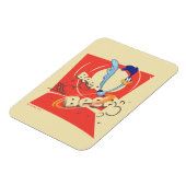 Magnet Flexible ROAD RUNNER™ BEEP BEEP!™ Graphique de coucher de s (Côté Gauche)