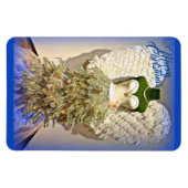 Magnet Flexible Robe Angel Mannequin Forme Arbre de Noël (Horizontal)