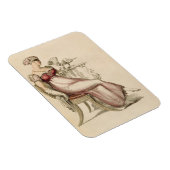 Magnet Flexible Robe de soirée ou robe de bal, assiette de mode de (Côté Droit)