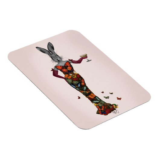 Magnet Flexible Robe papillon Rabbit 2 (Côté Droit)
