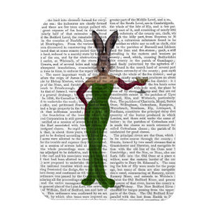 Magnet Flexible Robe verte de lapin