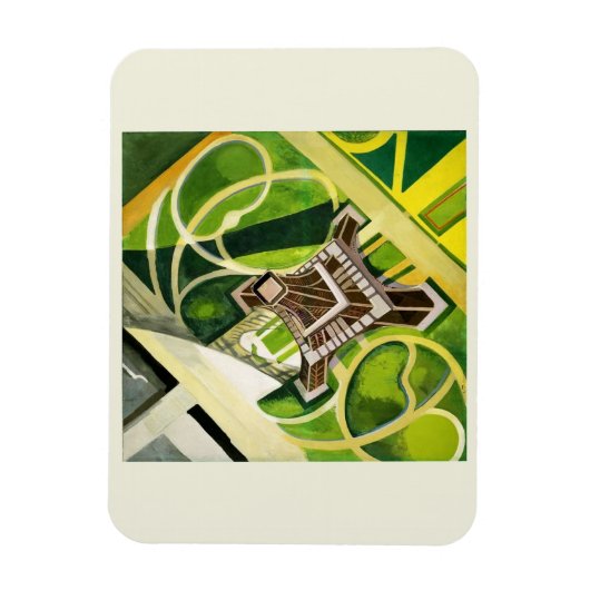 Magnet Flexible Robert Delaunay - Tour Eiffel 1922 (Vertical)
