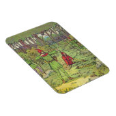Magnet Flexible Robin des Bois dans la forêt (Côté Droit)