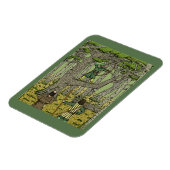 Magnet Flexible Robin des bois dans la forêt de Sherwood (Côté Gauche)