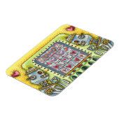 MAGNET FLEXIBLE ROBOT À LA RECHERCHE DE L'AMOUR COEUR FOURNISSANT  (Côté Gauche)