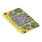 MAGNET FLEXIBLE ROBOT À LA RECHERCHE DE L'AMOUR COEUR FOURNISSANT  (Côté Droit)