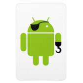 Magnet Flexible Robot Android puissant pirate (Vertical)