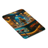 Magnet Flexible Robot Bartender in Interstellar Space Age Dive Bar (Côté Droit)