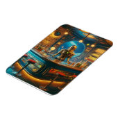 Magnet Flexible Robot Bartender in Interstellar Space Age Dive Bar (Côté Gauche)