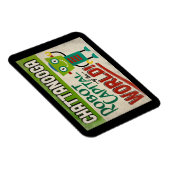 Magnet Flexible Robot Chattanooga Tennessee - Vintage amusant (Côté Droit)