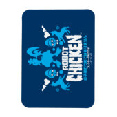 Magnet Flexible Robot Chicken Nerd Unicorn (Vertical)