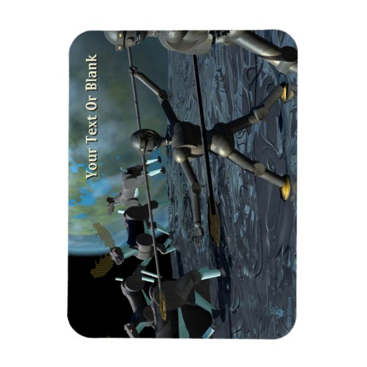 Magnet Flexible Robots de l'âge de bronze (Vertical)