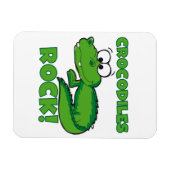 Magnet Flexible Roche de crocodiles (Horizontal)