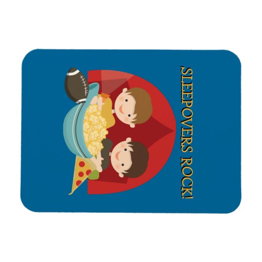 Magnet Flexible Roche de Sleepovers (Horizontal)