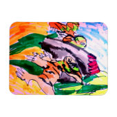 Magnet Flexible Roches de dinosaures (Horizontal)