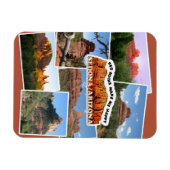 Magnet Flexible Roches rouges de Sedona (Horizontal)