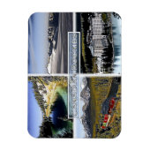 Magnet Flexible Rocheuses canadiennes - Canada - Mosaïque - (Vertical)