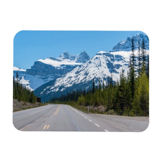 Magnet Flexible Rocheuses canadiennes - Route 93 de l'Icefields Pa (Horizontal)