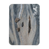 Magnet Flexible Rock Face Dit Bonjour ! (Vertical)