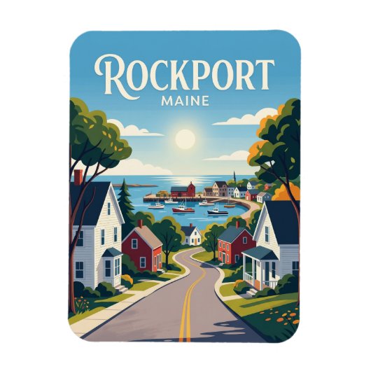 Magnet Flexible Rockport États-Unis (Vertical)