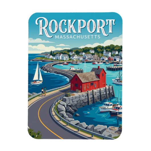 Magnet Flexible Rockport États-Unis (Vertical)