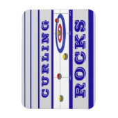 Magnet Flexible Rocks de curling (Vertical)