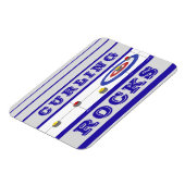Magnet Flexible Rocks de curling (Côté Gauche)