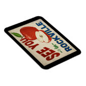 Magnet Flexible Rockville Maryland Apple - Vintage voyage (Côté Droit)