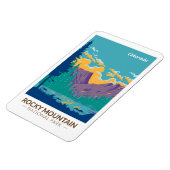 Magnet Flexible Rocky Mountain National Park Teton Range Travel (Côté Gauche)