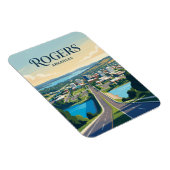 Magnet Flexible Rogers États-Unis (Côté Droit)