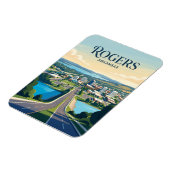 Magnet Flexible Rogers États-Unis (Côté Gauche)