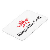 Magnet Flexible Roi du Grill (Côté Gauche)