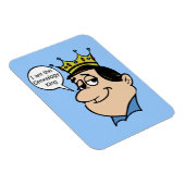 Magnet Flexible Roi généalogique (Côté Droit)