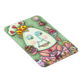 MAGNET FLEXIBLE ROI HUMAIN DES COEURS ET DES CONFECTIONS, VALENTIN (Côté Droit)