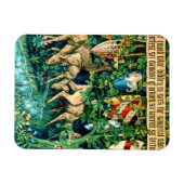 Magnet Flexible Roi médiéval Arthur William Morris (Horizontal)